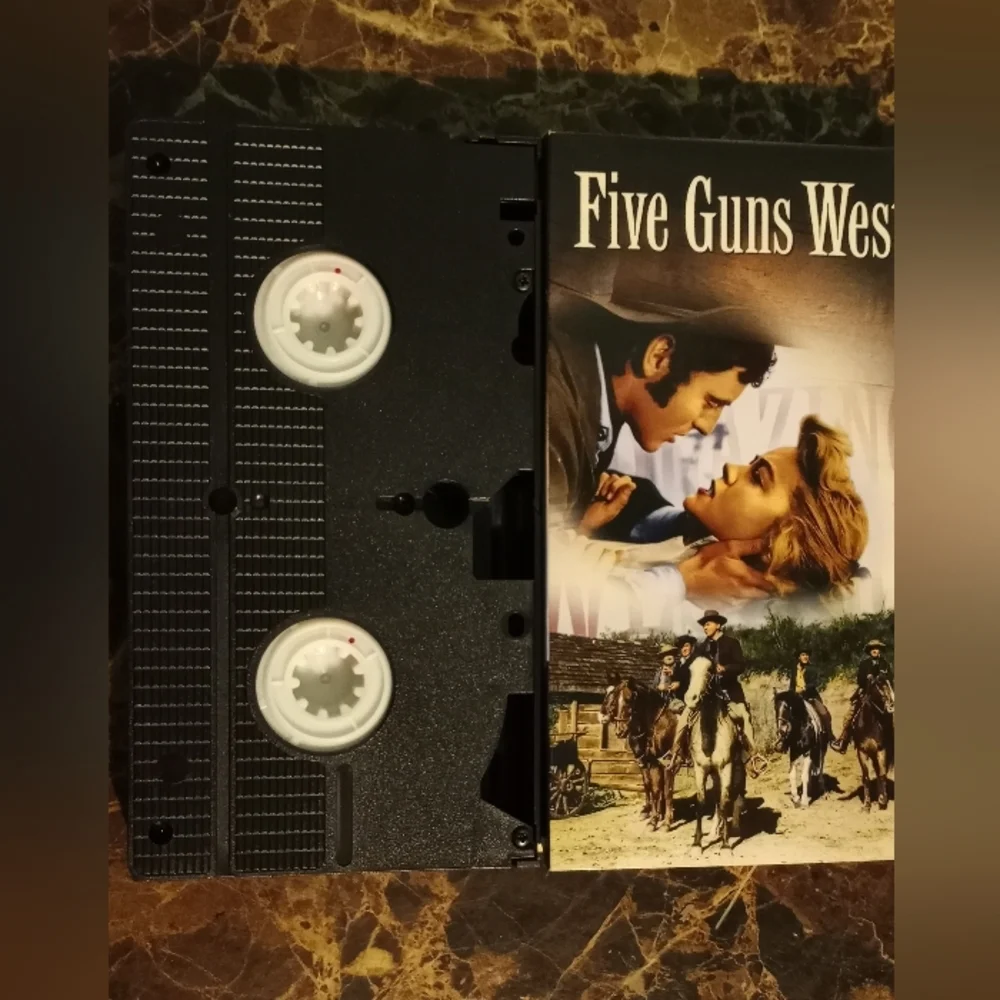 Blazing Westerns Collection 5 Series Pack VHS Tapes